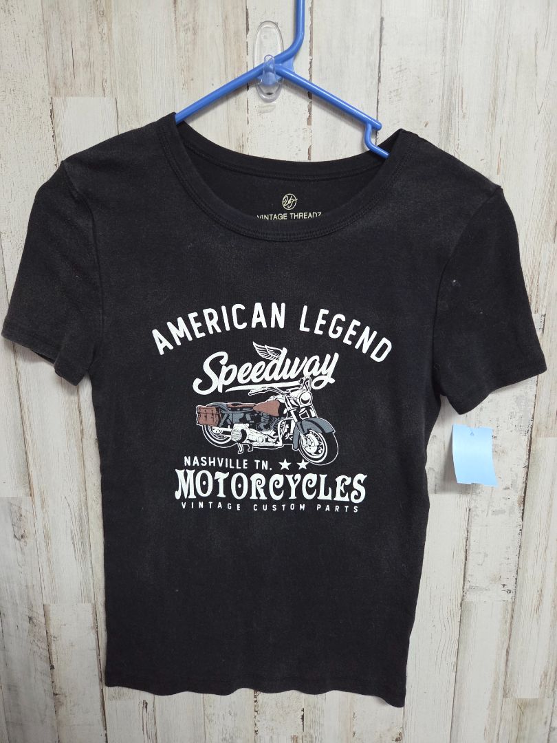 black Vintage Therradz American legend tee, Ladies L