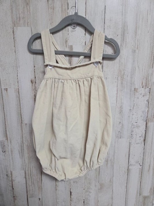 BEIGE SHRIMP & GRITS RIBBED BUBBLE, GIRL 3T