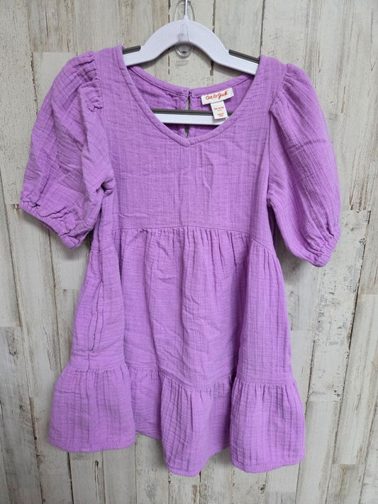 PURPLE CAT & JACK MUSLIN DRESS, GIRL 4/5