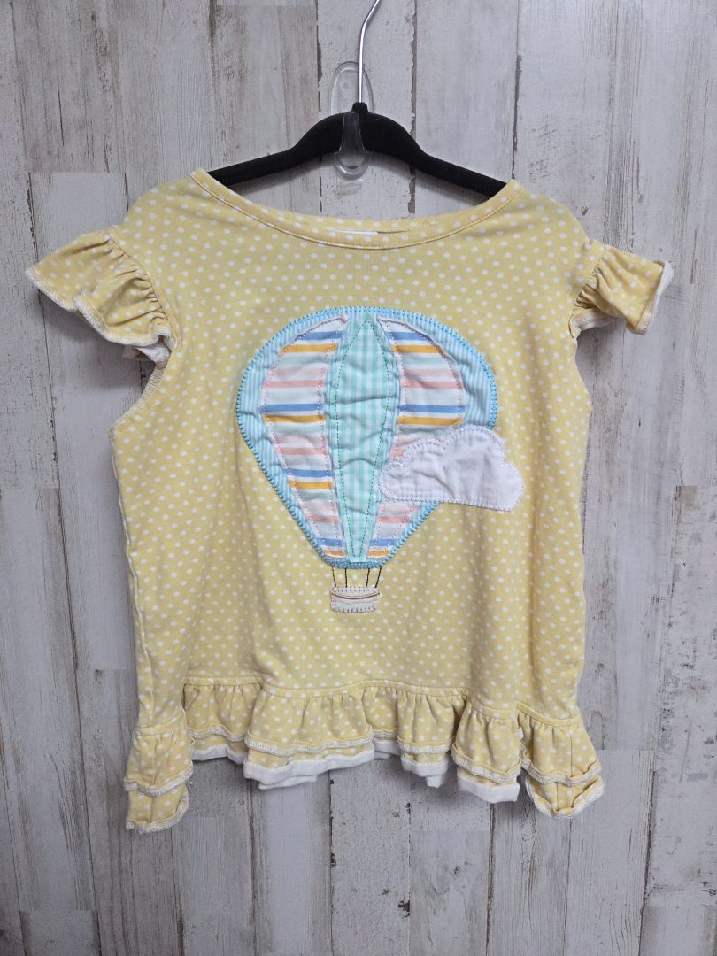 YELLOW NATALIE GRANT BALLOON TOP, GIRL 6