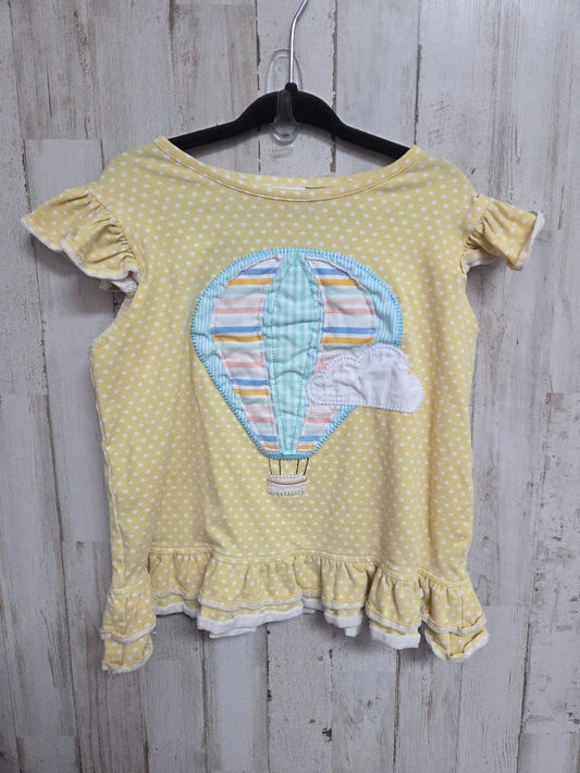 YELLOW NATALIE GRANT BALLOON TOP, GIRL 6