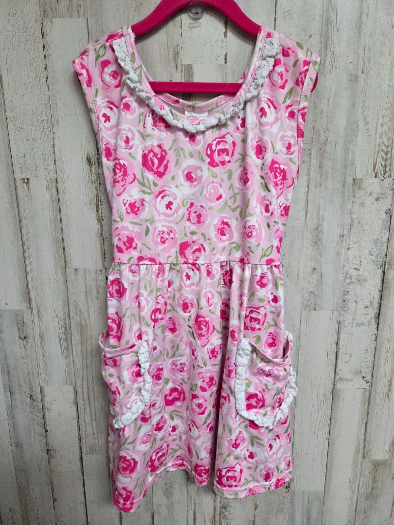 PINK BOUTIQUE ROSE POCKET TUNIC, GIRL 8/9