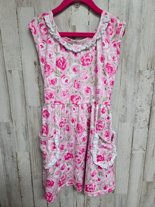 PINK BOUTIQUE ROSE POCKET TUNIC, GIRL 8/9