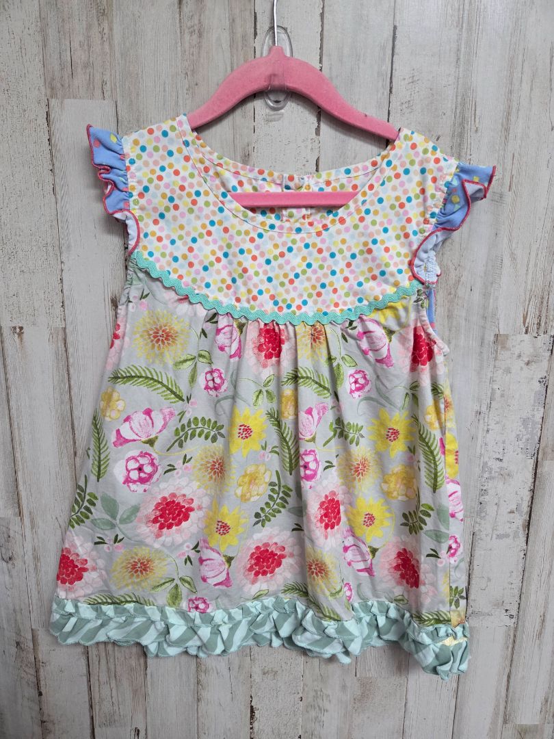 SAGE MATILDA JANE FLORAL DOT TOP, GIRL 8
