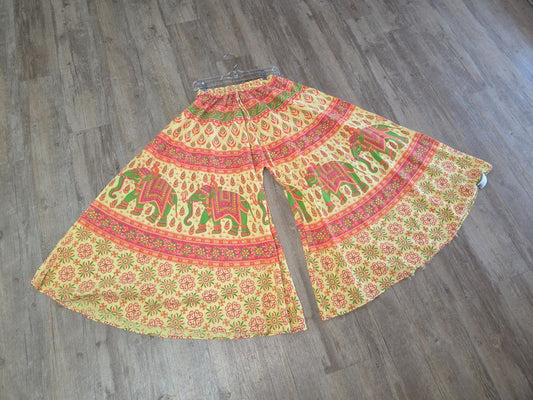 YELLOW  ELEPHANT PANTS, LADIES S