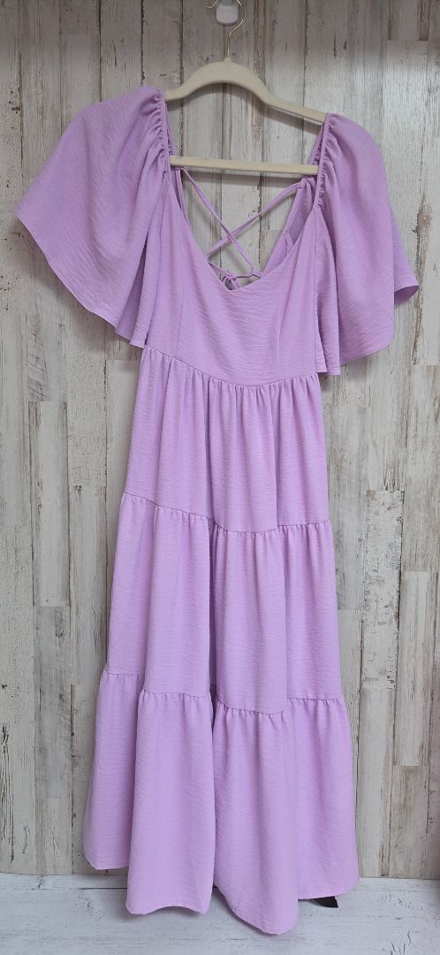 LILAC  TIER DRESS, LADIES S