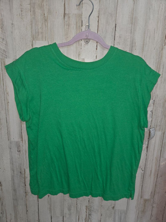 GREEN A NEW DAY COTTON TOP, LADIES M