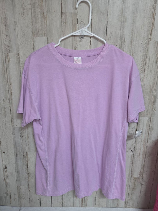 LILAC NO BOUNDARIES COTTON TEE, LADIES L