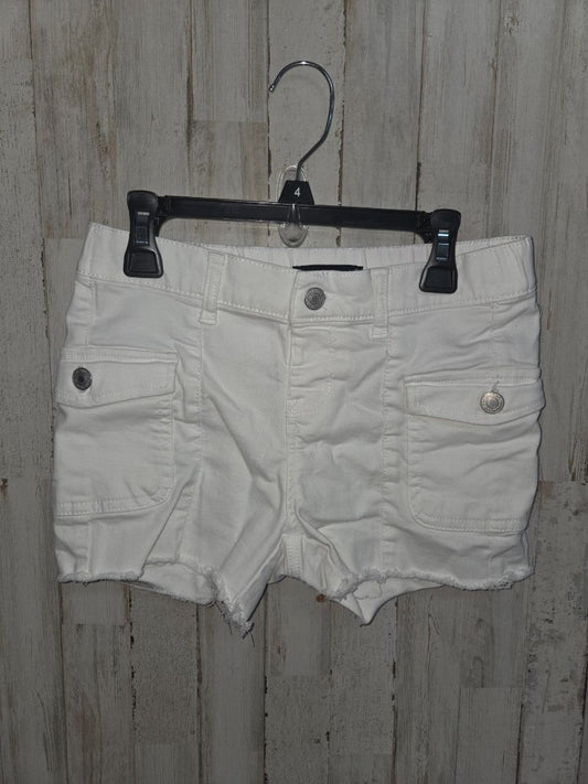 WHITE VANILLA STAR DENIM SHORTS, GIRL 12
