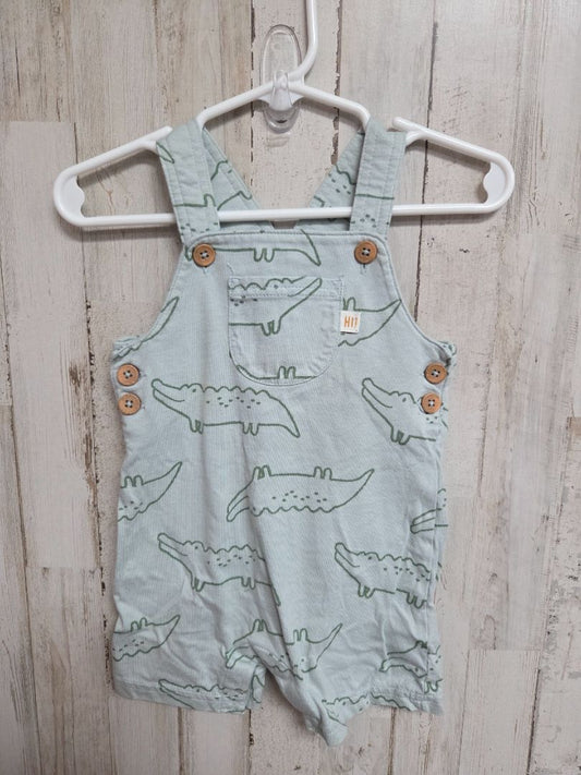 SAGE CHILD OF MINE ALLIGATOR OVERALLS, BOY 6-9M
