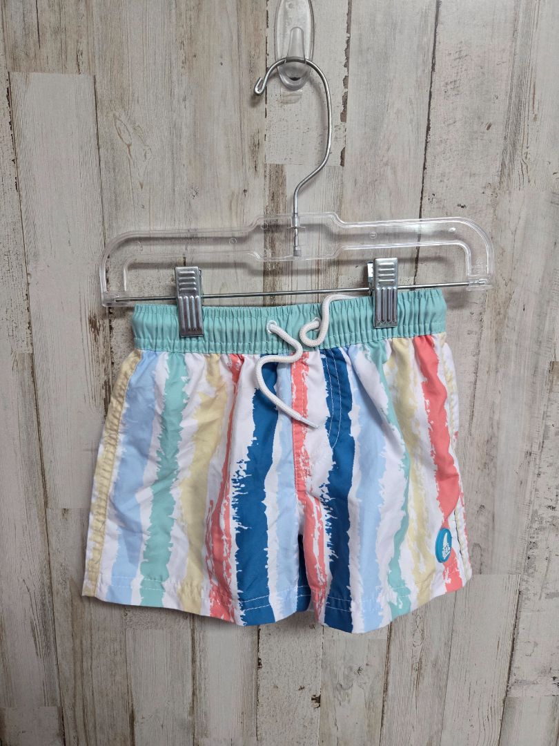 MULTI HEAT SWIMWEAR STRIPED SWIM SHORTS, BOY 12M