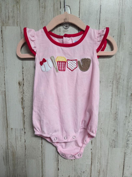 PINK TROTTER ST KIDS BASEBALL BUBBLE, Girl NB
