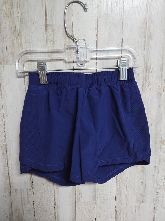 BLUE XERSION MESH PANEL SHORTS, GIRL 4/5