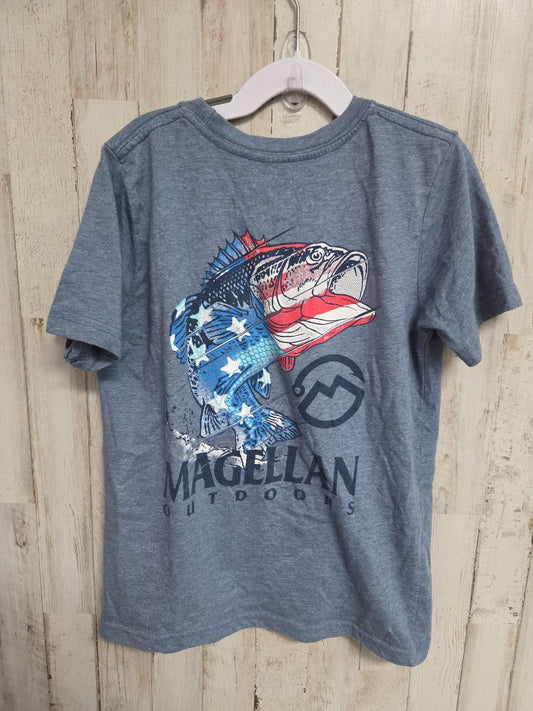 BLUE MAGELLAN FISH TEE, BOYS 6/7
