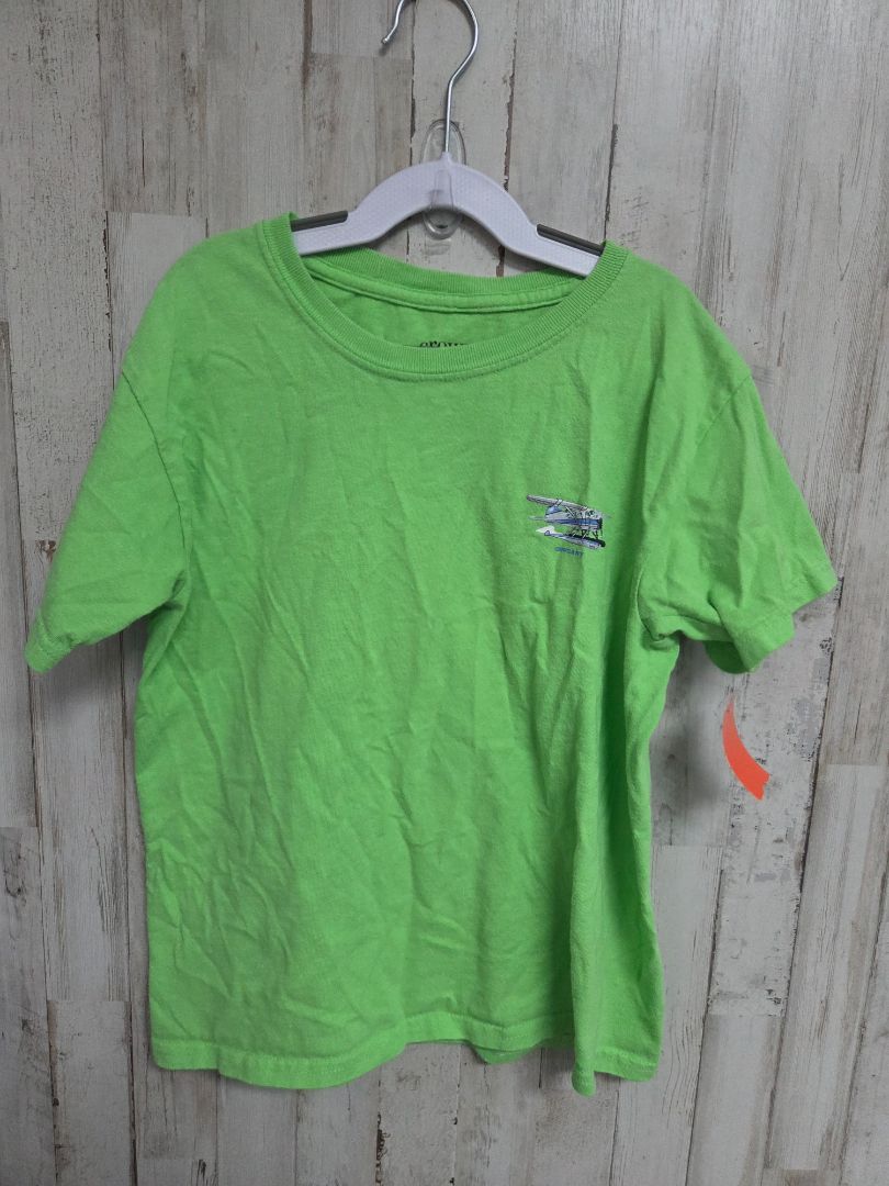 GREEN CROWN & IVY AIRPLANE TEE, BOYS 7