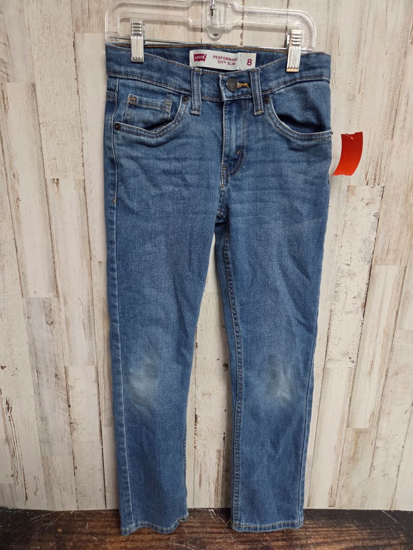 DENIM LEVIS SLIM JEANS, BOYS 8