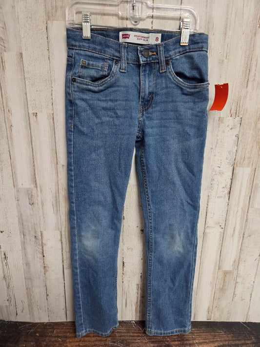 DENIM LEVIS SLIM JEANS, BOYS 8