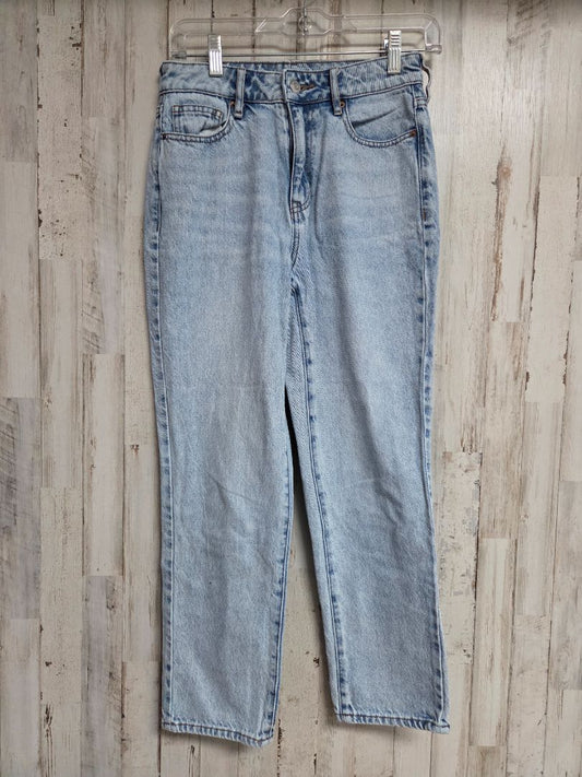 LIGHT WASH PACSUN SZ25S MOM JEAN, LADIES S