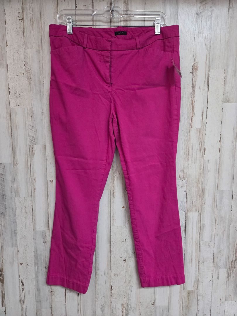 PINK WORTHINGTON SZ 12 DRESS PANT, LADIES L