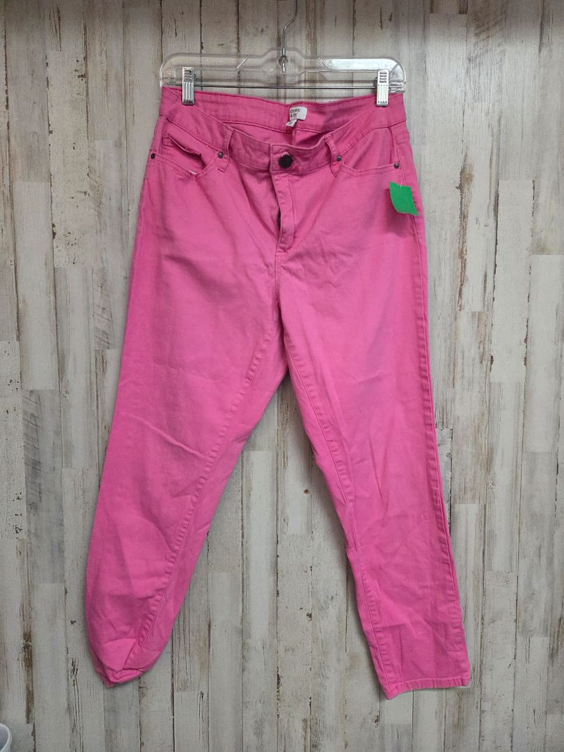 PINK CROWN & IVY SZ 12 JEANS, LADIES L
