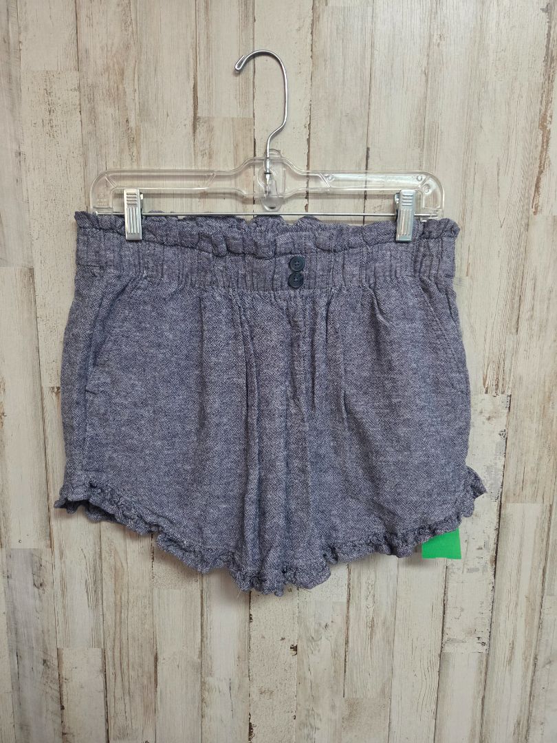 CHAMBRAY TIME & TRU LINEN SHORTS, LADIES M
