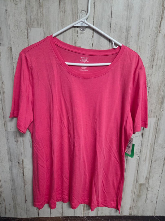 PINK MEMBERS MARK COTTON TEE, LADIES L