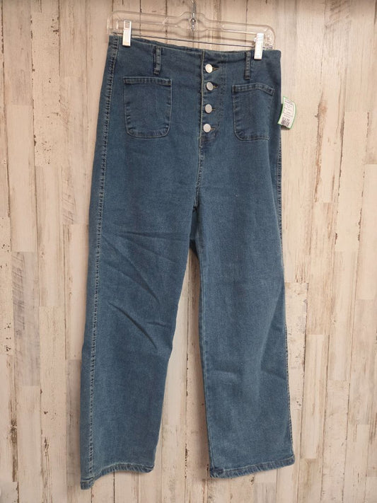 DENIM  HI RISE JEAN, LADIES L