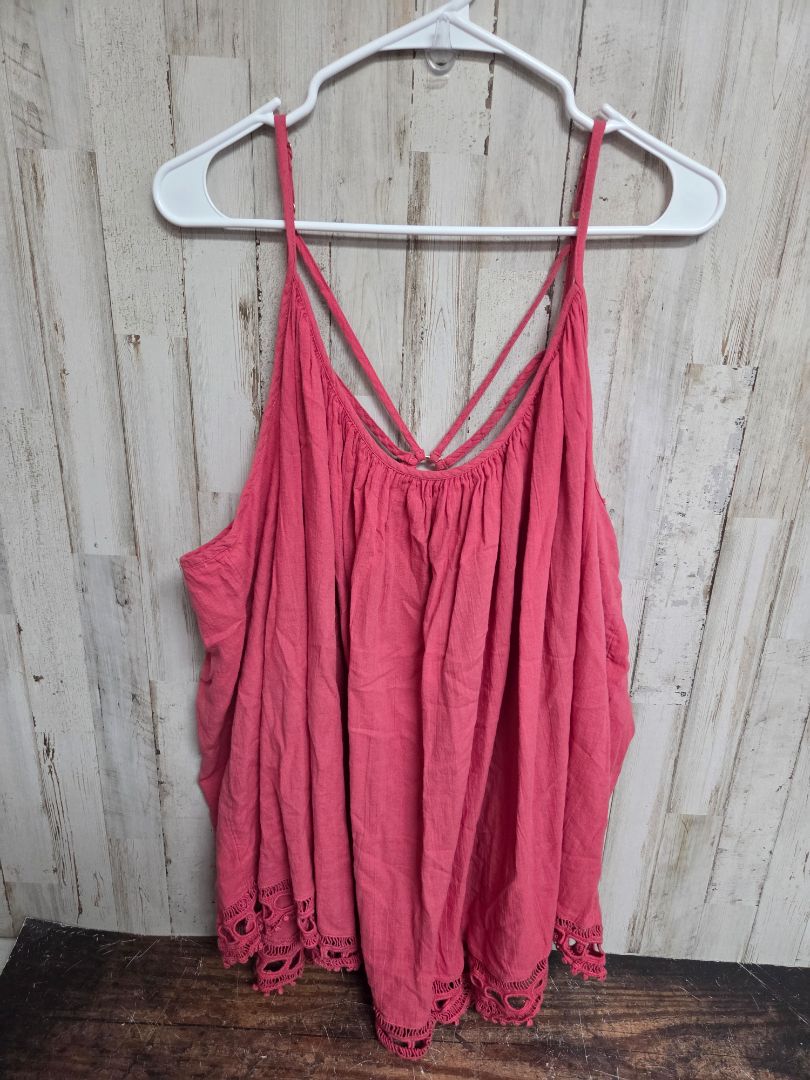 PINK LANE BRYANT 26/28 STRAPPY BACK CAMI, LADIES 4X