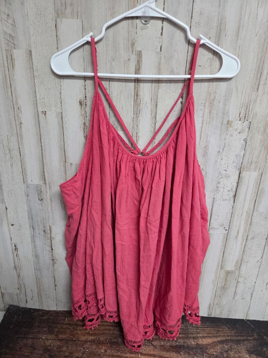 PINK LANE BRYANT 26/28 STRAPPY BACK CAMI, LADIES 4X