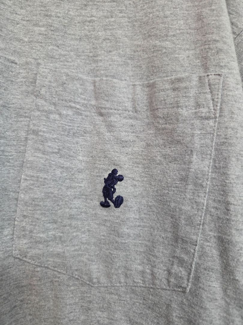 GREY DISNEY MICKEY VINTAGE TEE, LADIES 2X