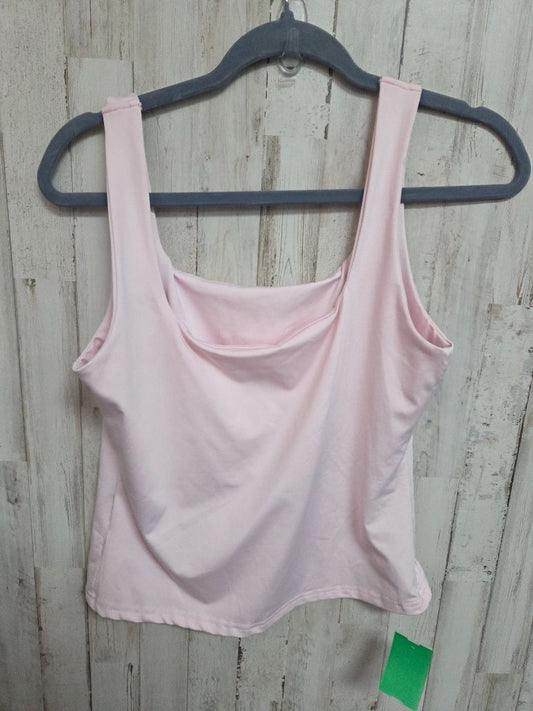 LT PINK  CROPPED TANK, LADIES L