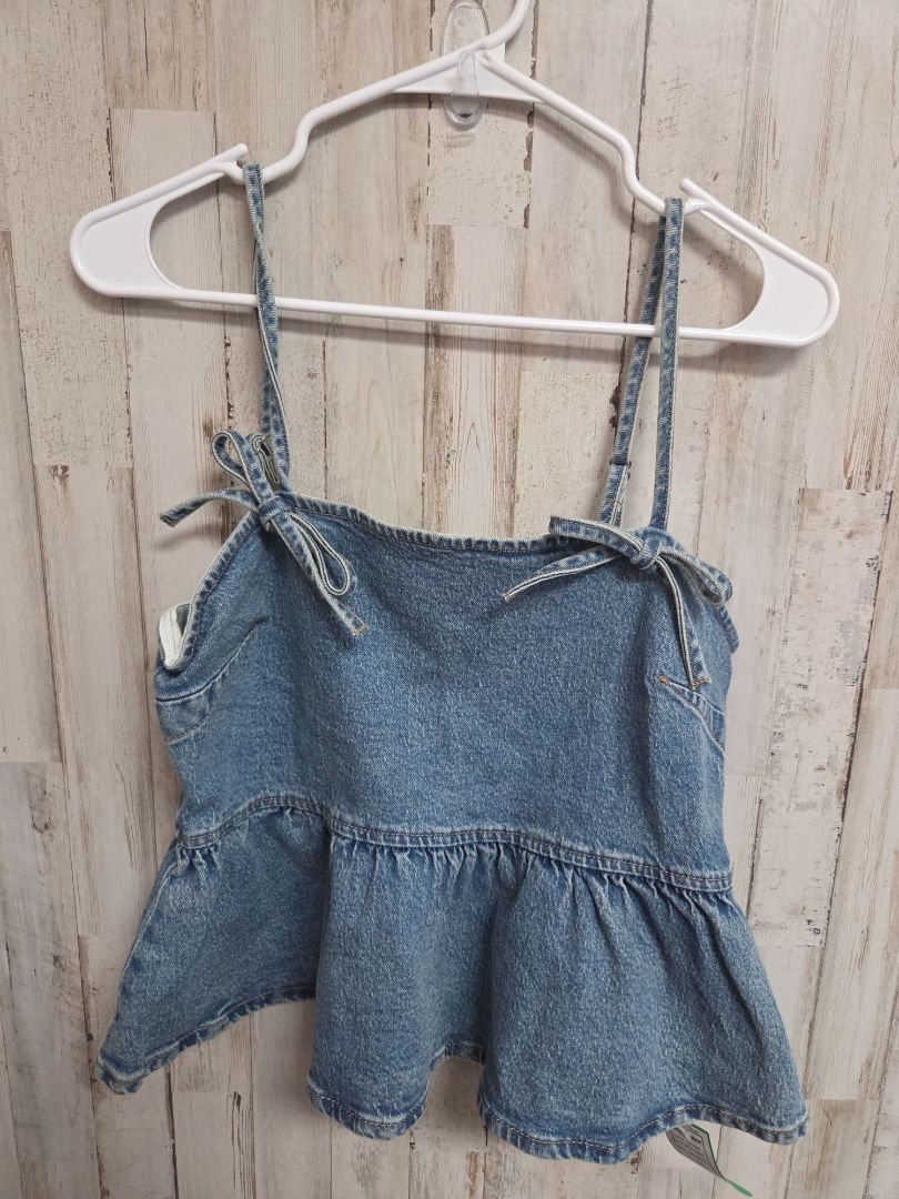 DENIM WILD FABLE PEPLUM TANK, LADIES S