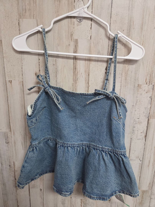 DENIM WILD FABLE PEPLUM TANK, LADIES S
