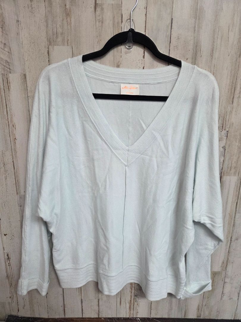MINT ALLIE ROSE VNECK SWEATER, LADIES L