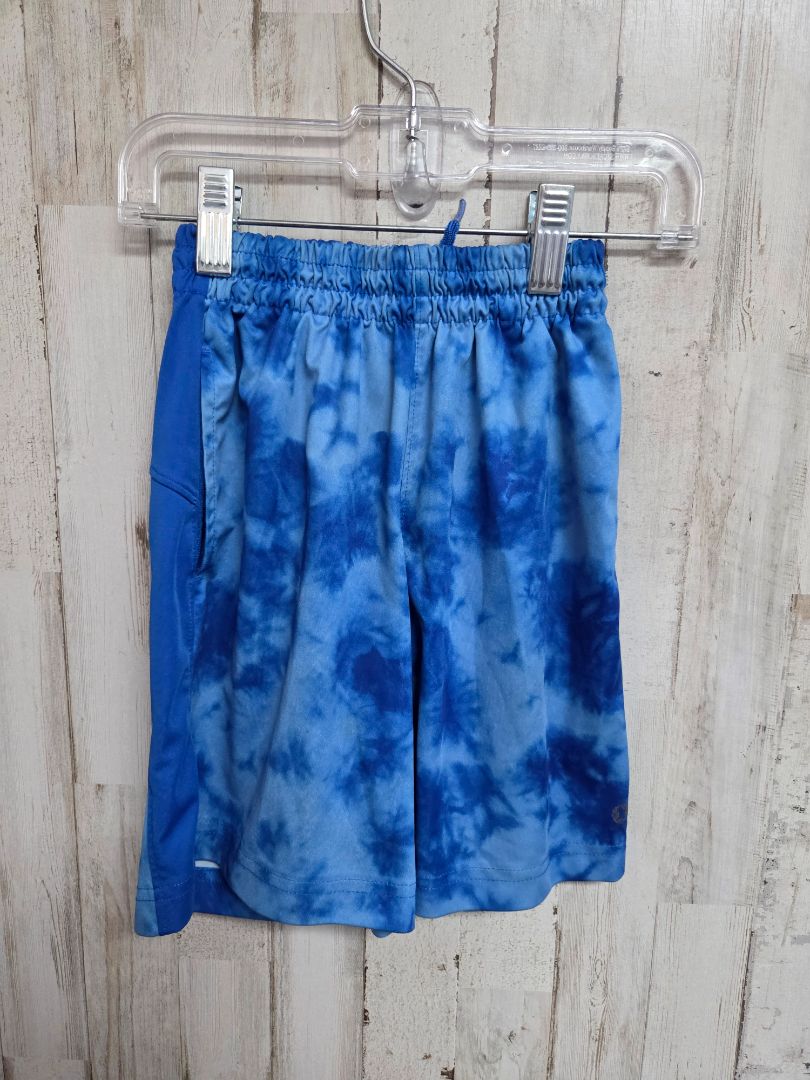 BLUE XERSION TIEDYE SHORTS, BOY 4/5