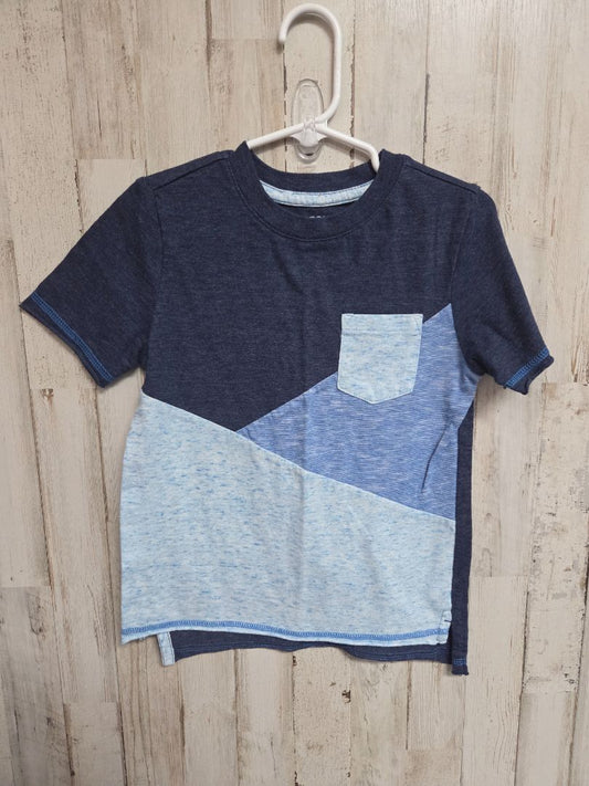 BLUE ARIZONA COLORBLOCK POCKET TEE, BOY 4/5