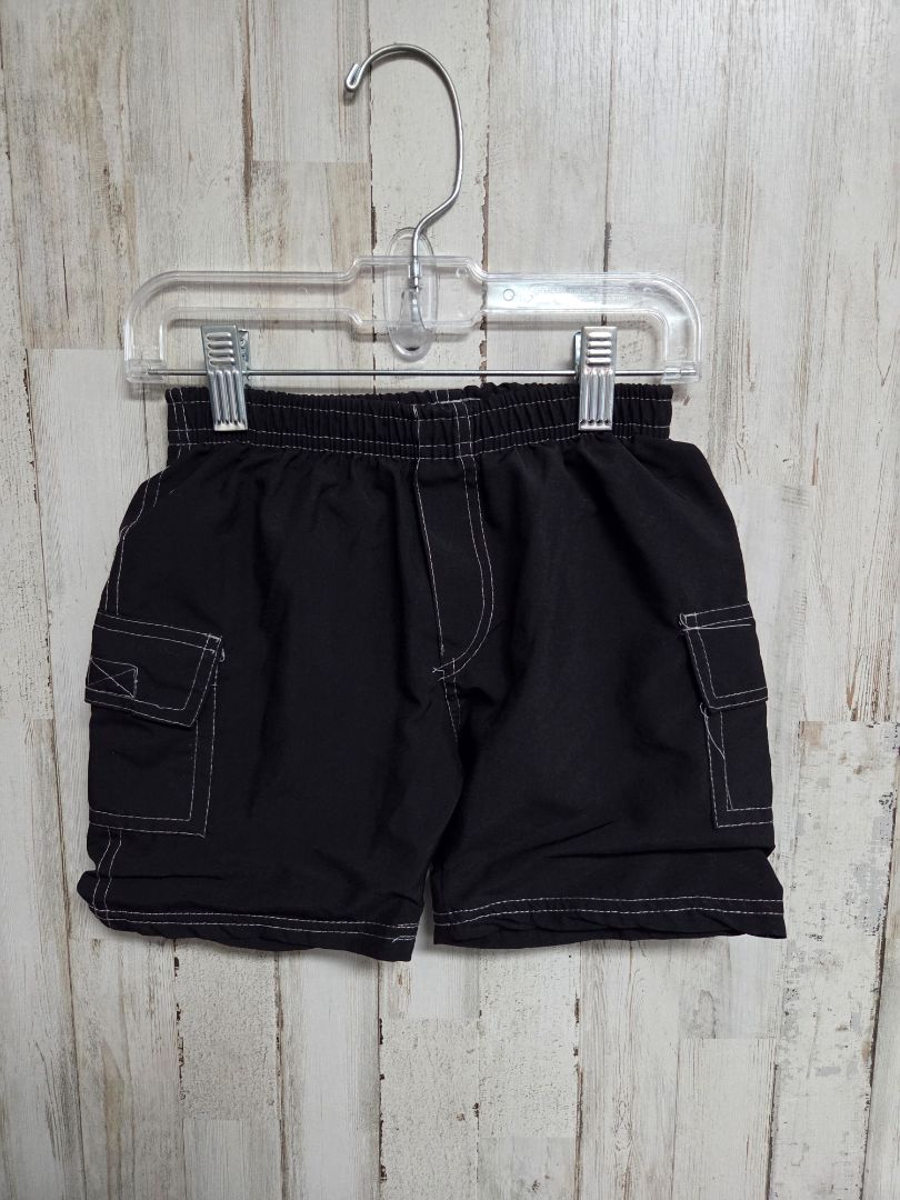 BLACK KIDS HEADQUARTERS LINED SHORTS, BOY 18M