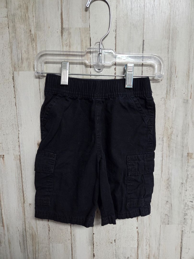 BLACK CHILDRENS PLACE CARGO SHORTS, BOY 3T