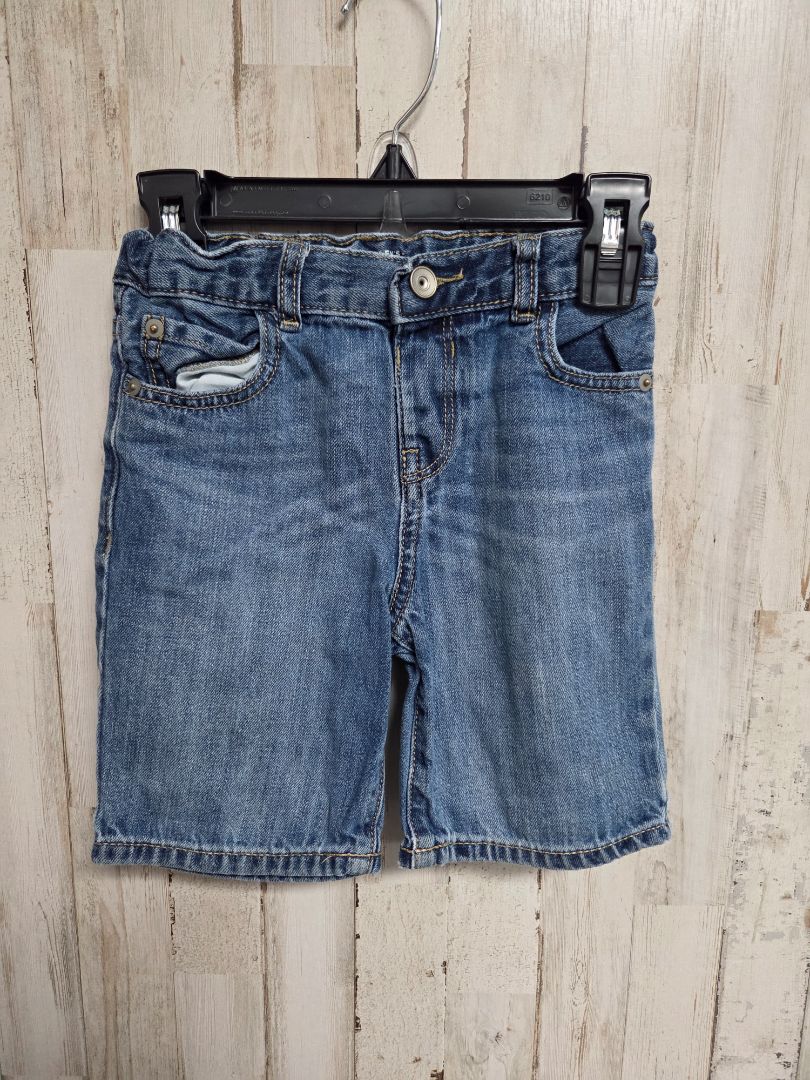 MED WASH CHILDRENS PLACE JEAN SHORTS, BOY 4T