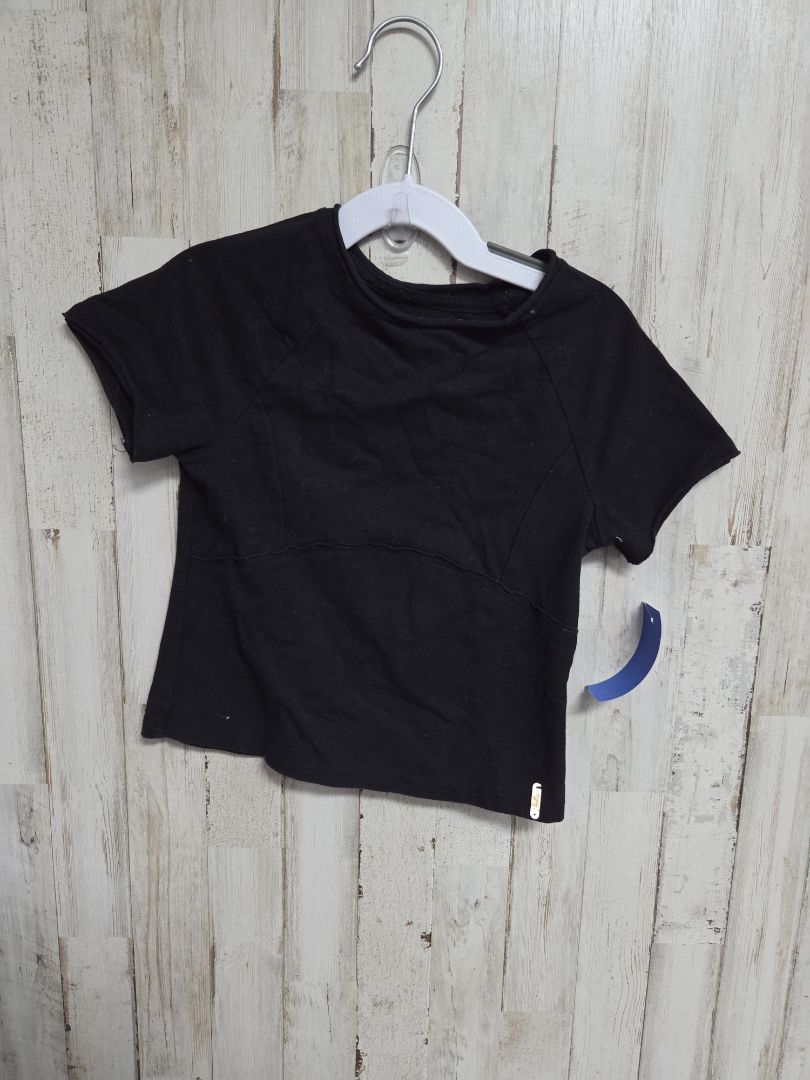 BLACK JUSTICE FITTED ATHLETIC TOP, GIRL 7/8