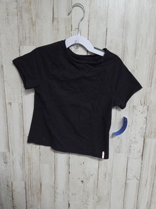 BLACK JUSTICE FITTED ATHLETIC TOP, GIRL 7/8