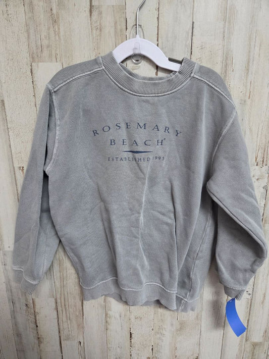 GREY COMFORT COLORS ROSEMARY BEACH PULLOVER, GIRL 7/8