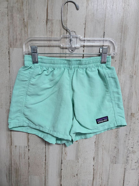 MINT PATAGONIA SHORTS, GIRL 5/6