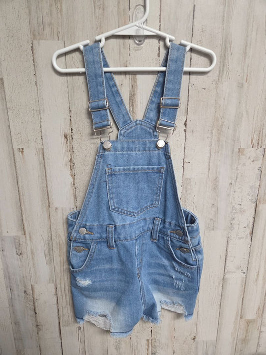 DENIM SHEIN DISTRESSED OVERALLS, GIRL 6