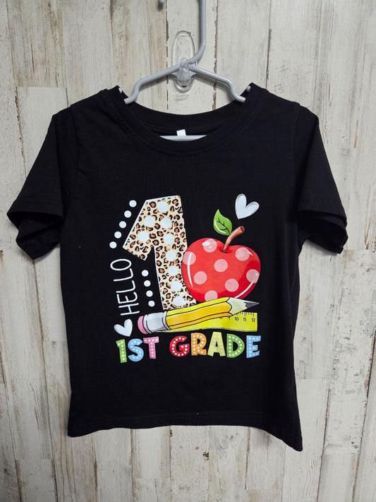 BLACK  GRADE 1 TEE, GIRL 6