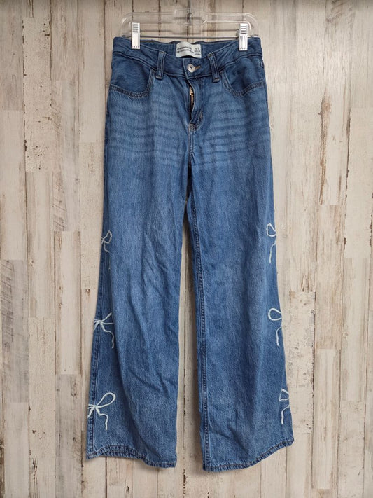 DENIM ABERCROMBIE HI RISE ULTRA WIDE LEG, GIRL 11/12