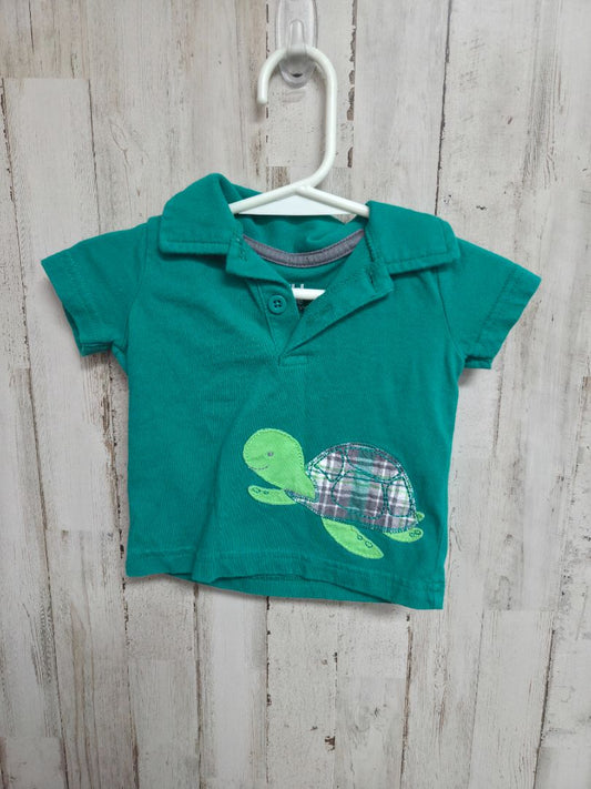 GREEN CHILD OF MINE TURTLE TOP, BOY 0-3M