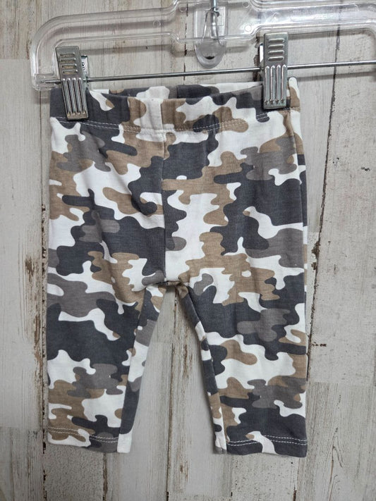 BROWN BABY CAMO PANTS, BOY 3M