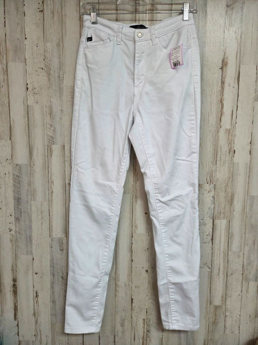 WHITE KANCAN SZ5 SKINNY JEANS, LADIES M