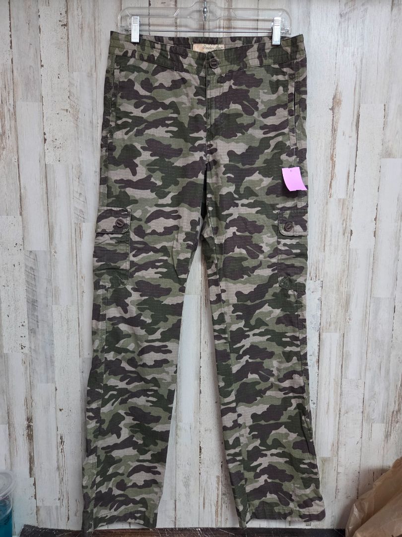 GREEN GANDER MOUNTAIN 4REG CAMO CARGO PANT, LADIES S